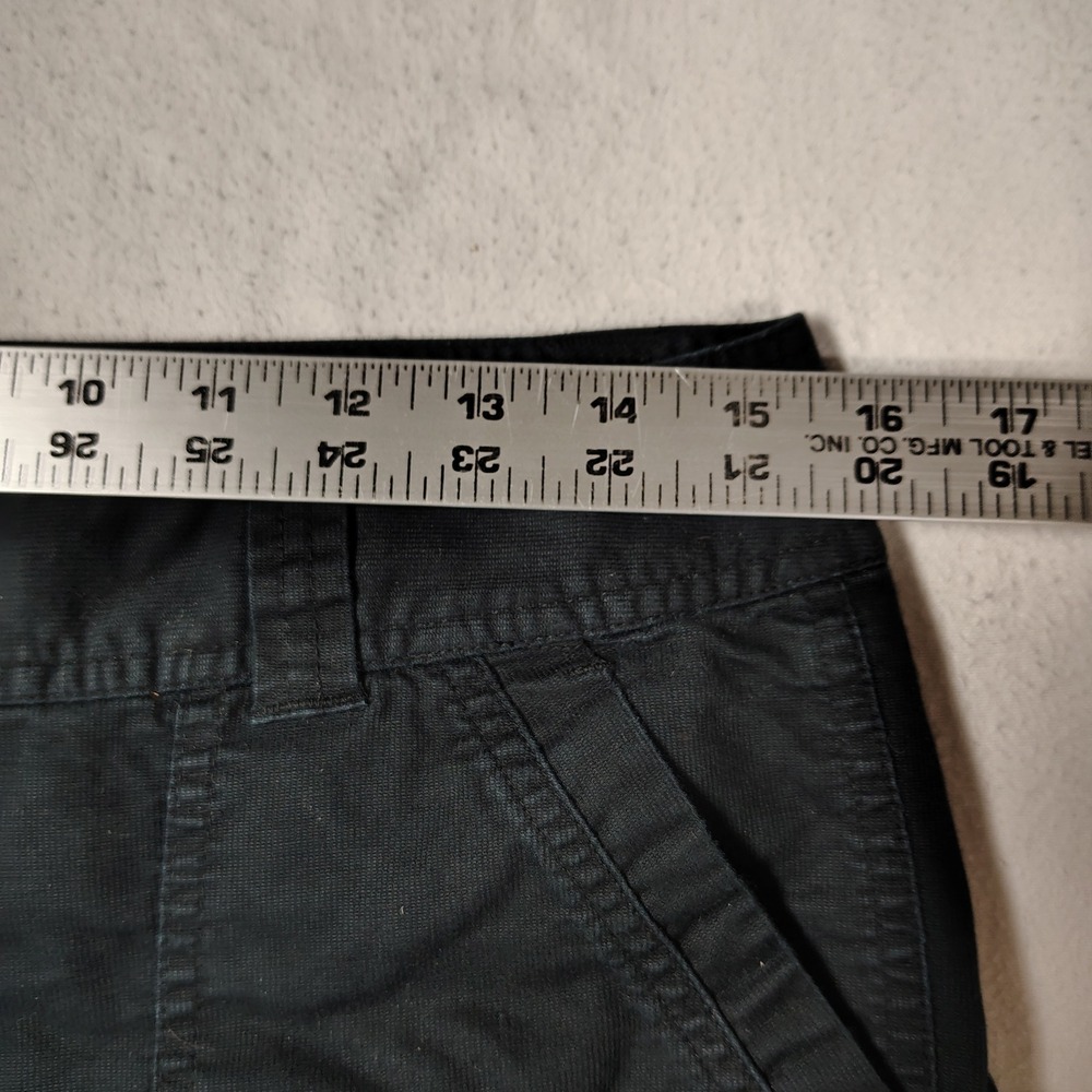 Columbia Capri Pants Womens Size 8 Black Cotton Blend Stretch Outdoor Utility - Picture 3 of 12